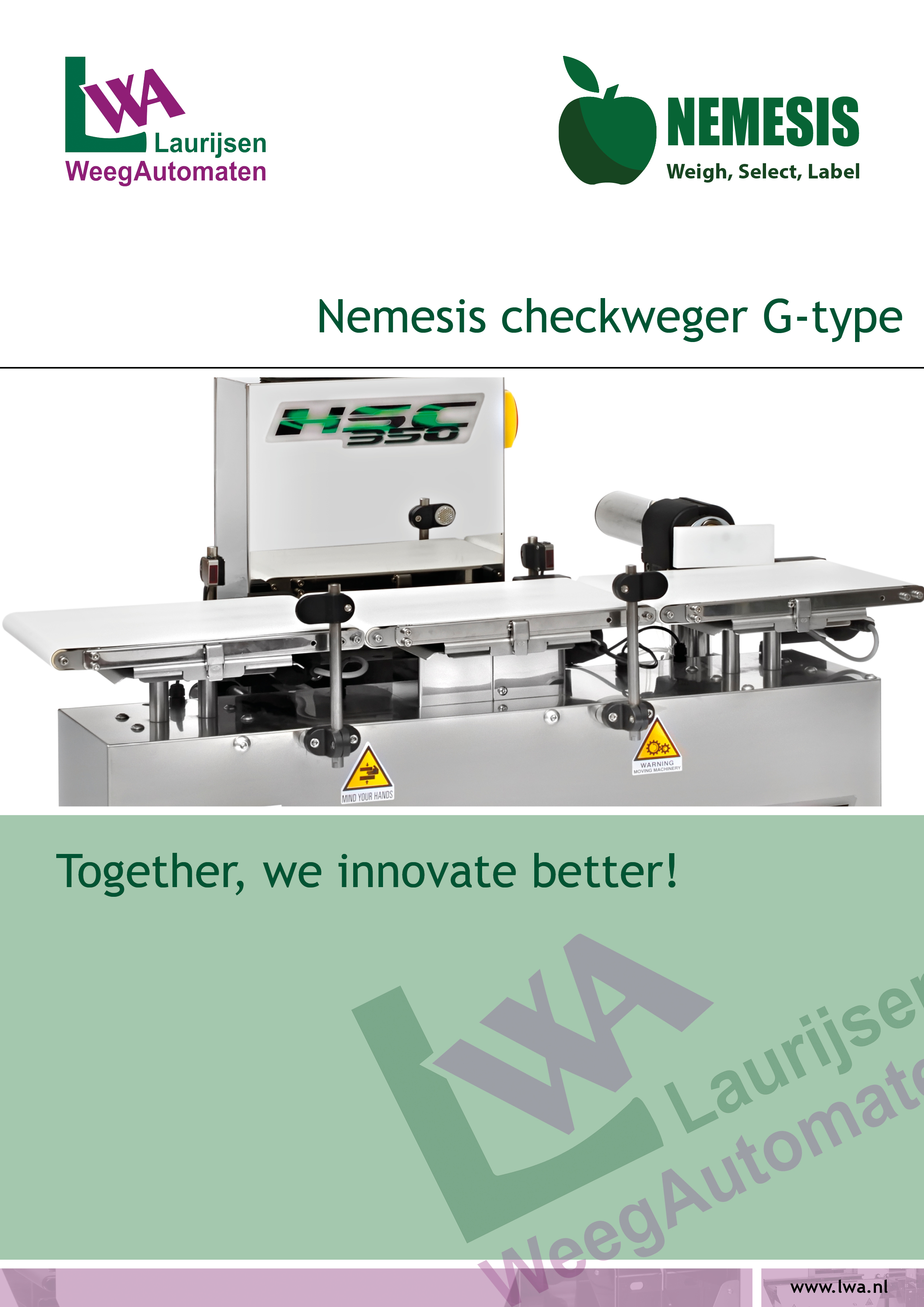 TRIEUSE PONDÉRALE NEMESIS TYPE G