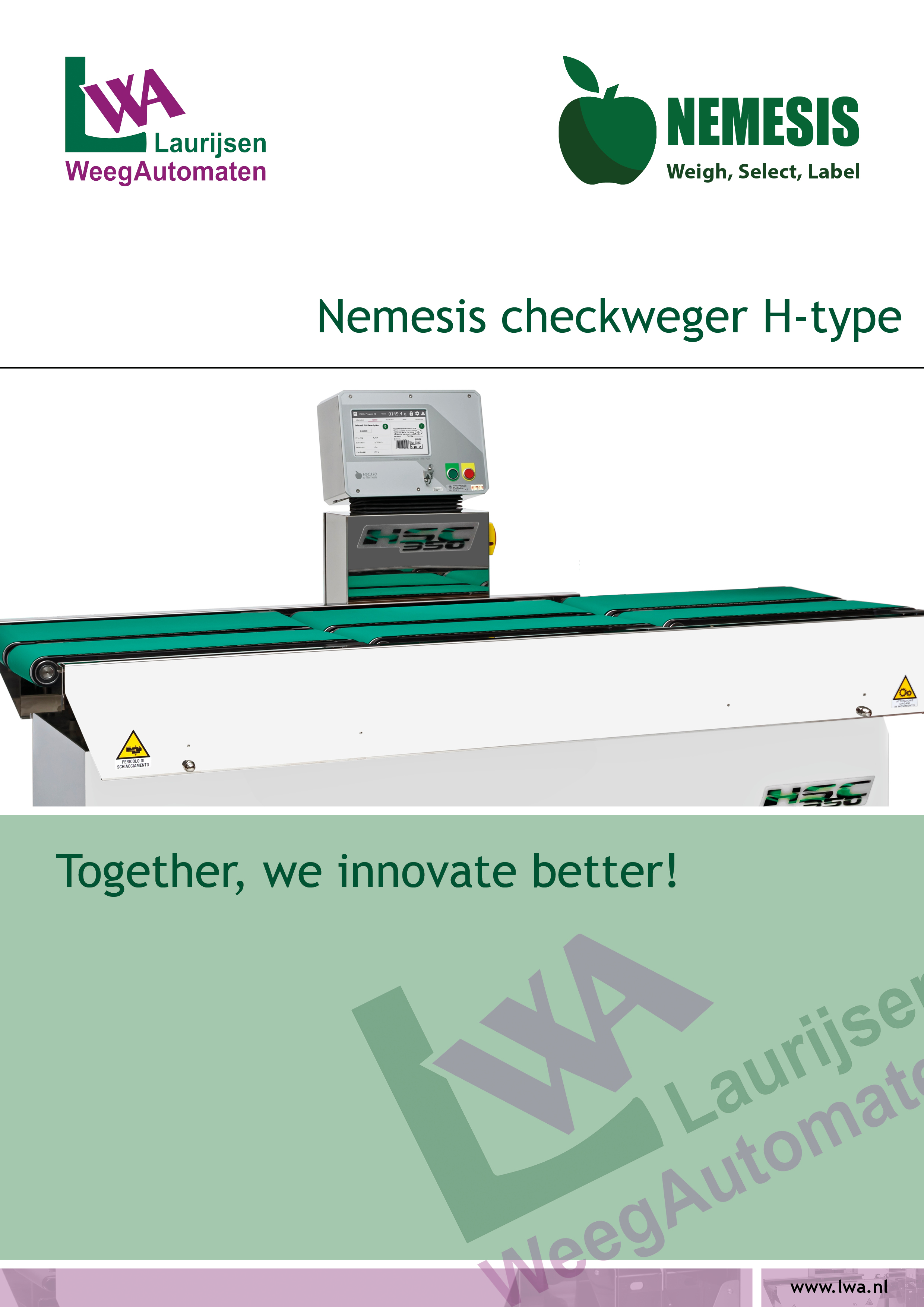 TRIEUSE PONDÉRALE NEMESIS TYPE H