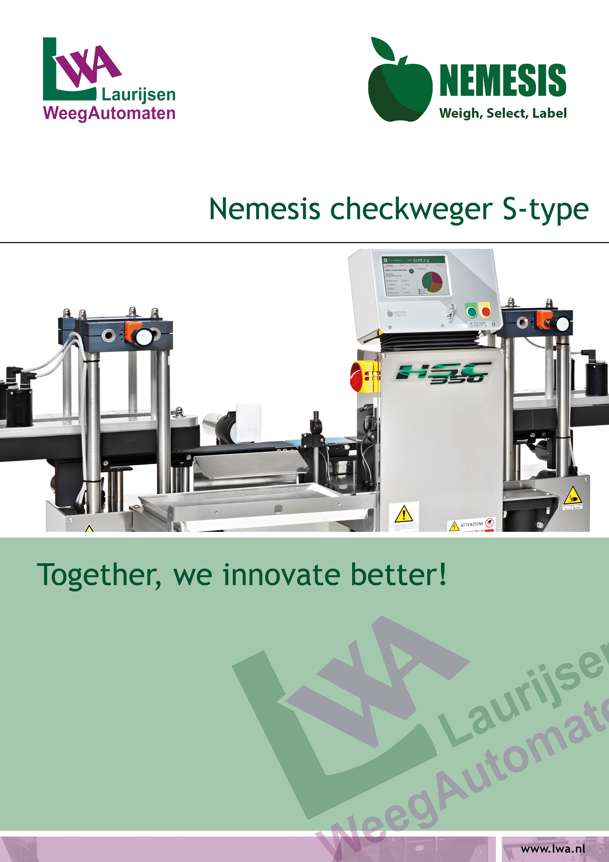 TRIEUSE PONDÉRALE NEMESIS TYPE S